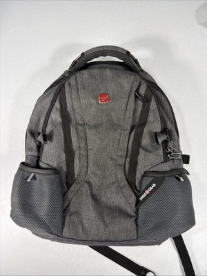Swiss Gear Airflow Gray 19 Inch Laptop Backpack Bag Media Tablet Smart Scan USA