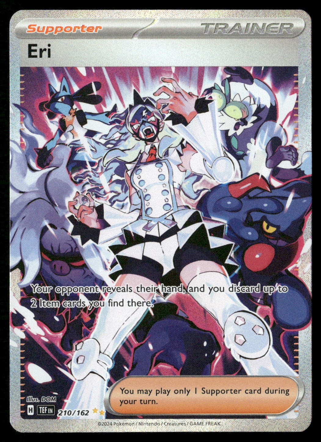 Eri 210/162 Special Illustration Rare Temporal Forces Pokemon Holo NM/M