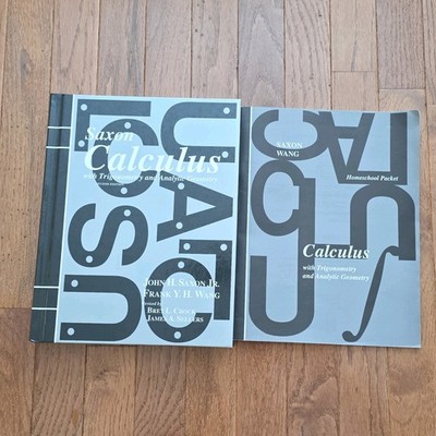 Saxon Math Geometry Textbook Hardcover John H. Saxon Jr. Frank Y. Wang