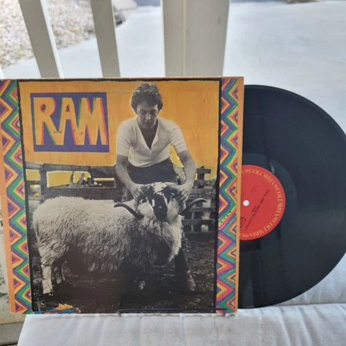 PAUL MCCARtNEY RAM VINYL LP RECORD 1971 SMAS-3375 VG+