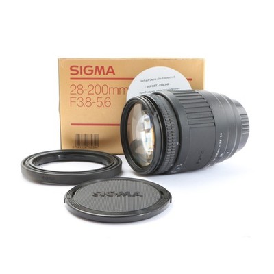 Sigma Zoom 3,8-5,6/28-200 f. Minolta MC/MD + NEU (280127)