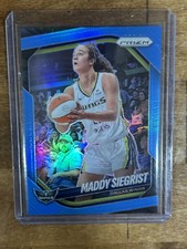 Maddy Siegrist 2025 Panini Prizm WNBA #50 Light Blue Prizm /125 Dallas Wings