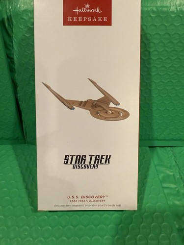 Hallmark STAR TREK DISCOVERY U.S.S. DISCOVERY ORNAMENT. - BRAND NEW - Picture 2 of 4