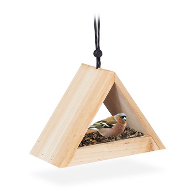 Vogelhaus zum aufhängen Vogelfutterhaus Futterstation für Vögel 300 g natur