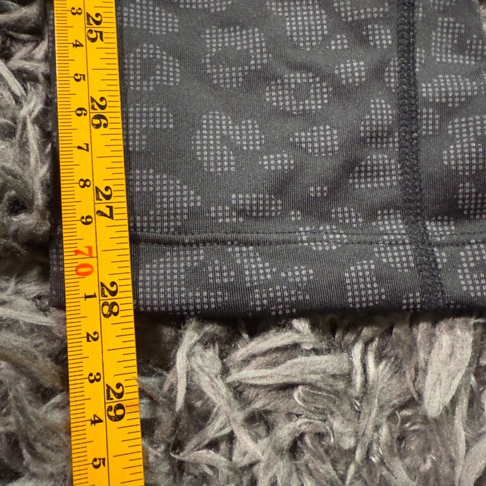 Leggings AVIA Feminina Grande 12/14 Cintura Alta Escovada Lote Refletivo de 2 Novas com etiquetas - Imagem 4 de 4