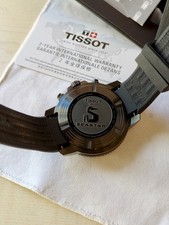 Tissot Seastar 1000 T-Sport Steel Men's Chronograph Total Black Dial Diver 300m 21