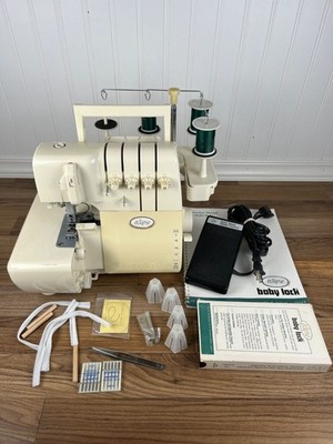 RARE Baby Lock Eclipse Serger Machine Model BLE1 W/ Pedal