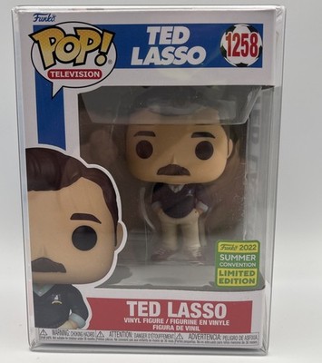 Ted Lasso #1258 Funko Pop! Television - SDCC 2022 Shared Exclusive + Protector