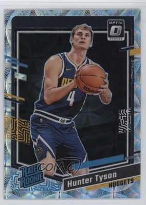 2023 Donruss Optic Rated Premium Box Set Prizm /249 Hunter Tyson Rookie RC 16hd