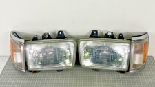 1990-1995 Toyota 4Runner Headlights Set RH LH Parking Corner Marker Lights OEM