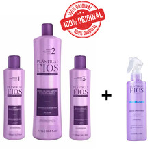 Cadiveu Plastica dos Fios 3 Steps + Cadiveu Liso Mágico 215ML