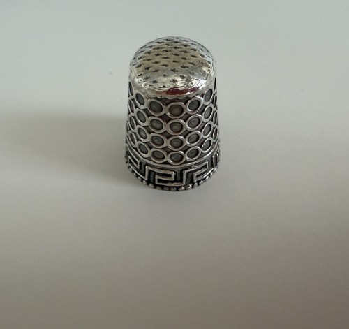 Vintage 925 Thimble, No Size, Used