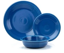 Fiesta® 3-Piece Classic Place Setting Lapis New ••