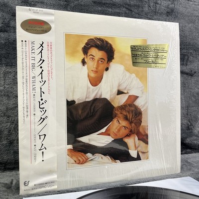 Wham - Make It Big Japan Pressing LP Vinyl Record Schallplatte Booklet OBI