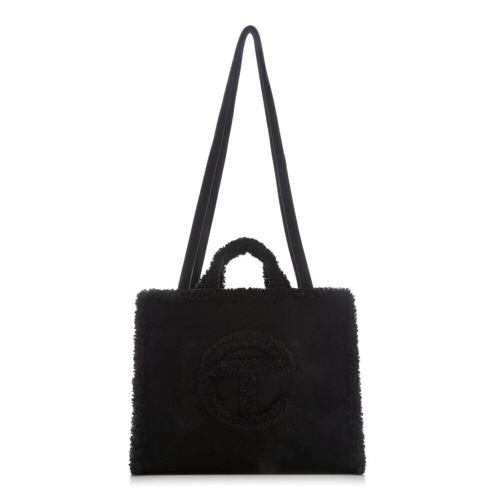 NWT* UGG x TELFAR Medium Shearling Shopper - Black | eBay