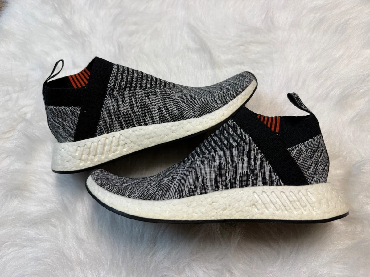 adidas gazelle silver green womens Adidas NMD CS2 Primeknit Boost Red Glitch Future Harvest main image 1