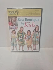 Sewing with Nancy DVD Sew Boutique for Kids Nancy Zieman with Amy Barickman NEW