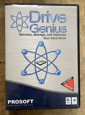 PROSOFT Drive Genius for Mac Maintain, Manage and Optimize Your Hard Drive