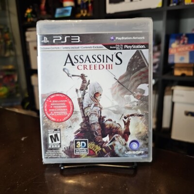 Assassin's Creed III - Sony Playstation 3 PS3 - Complete in box - CIB