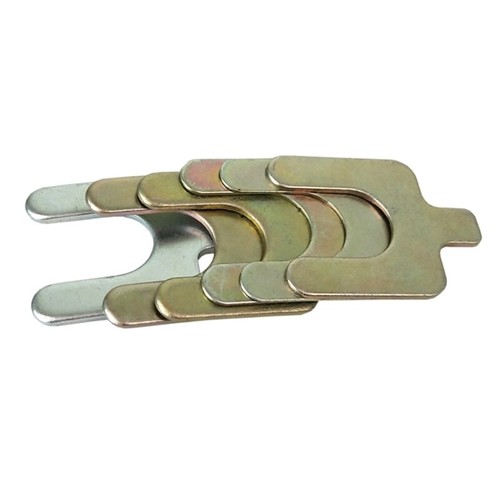 50-piece Auto parts Four-wheel Positioning Adjustment Washer U-type Plug Gasket - Foto 7 di 13