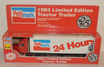 1993 Limited Edition Pathmark Tractor Trailer Coin Bank | eBay