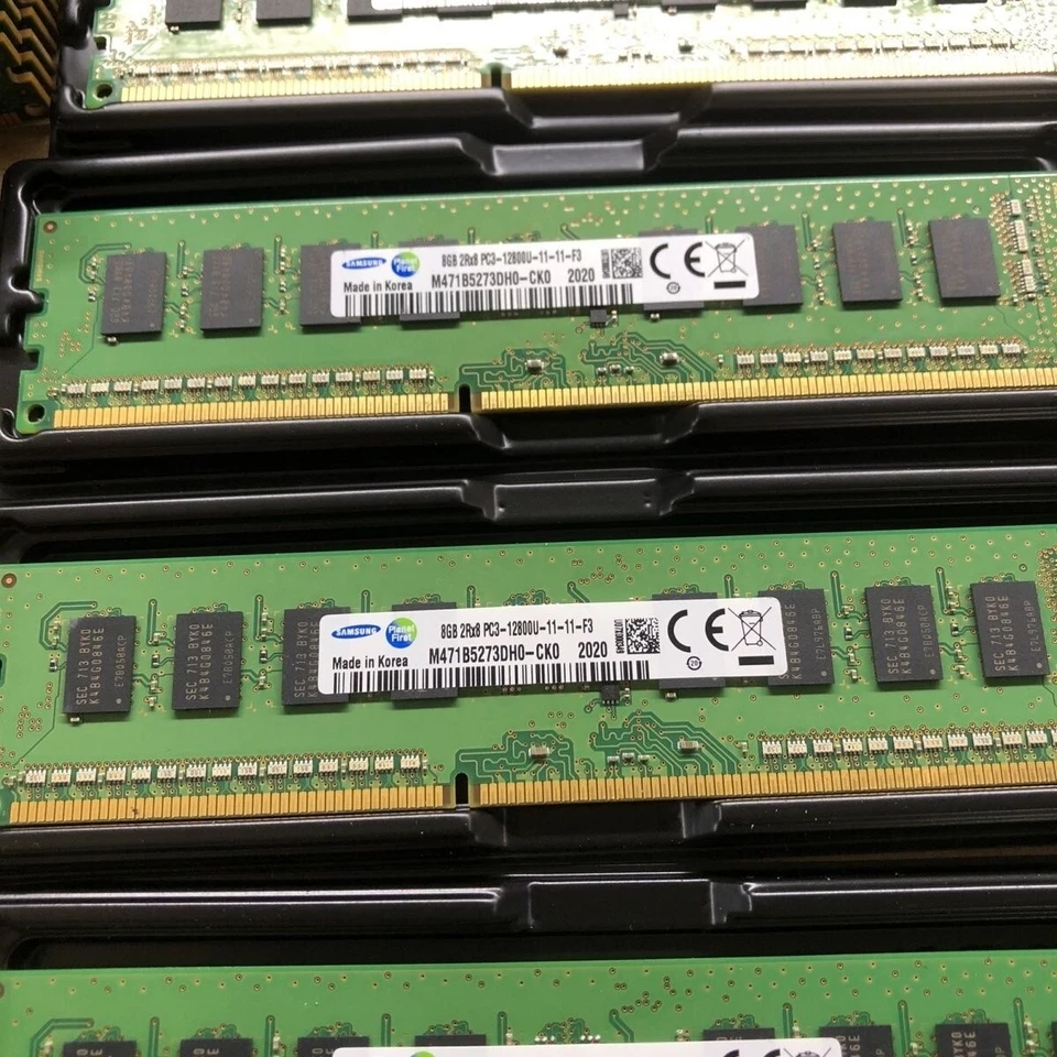 SAMSUNG Memory RAM DDR3 DDR4 4GB 1600MHz 8GB 16GB 3200MHz 32GB For Computers Lot - Image 3 of 4