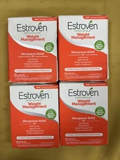 4 New Estroven Menopause Relief Weight Management - 30 Capsules Each Exp. 09/26