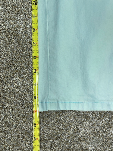 Peter Millar Pants Mens 40x32 Turquoise Golf Chino Twill Pima Cotton - Picture 8 of 11