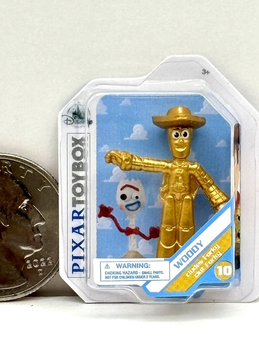 Gold & Reg Woody Pixar ToyBox Disney Store Zuru Mini Brands Series