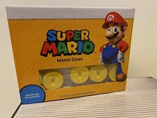 Super Mario Bros Gold Coin String Lights Holiday Indoor Outdoor Use - 8.5 Feet