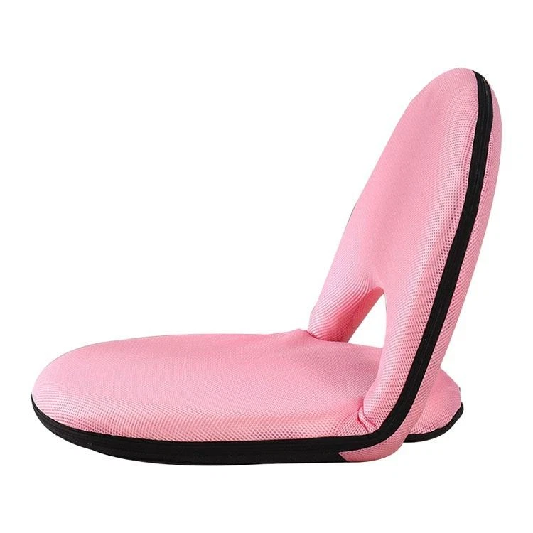 Spectator Cushion Fabric With Back Folding Stadium Seat Indoor Floor Bleacher Ch