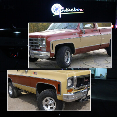 1973-80 Square Body Chevy & GMC Truck Front Marker Light Assembly W/o - Foto 5