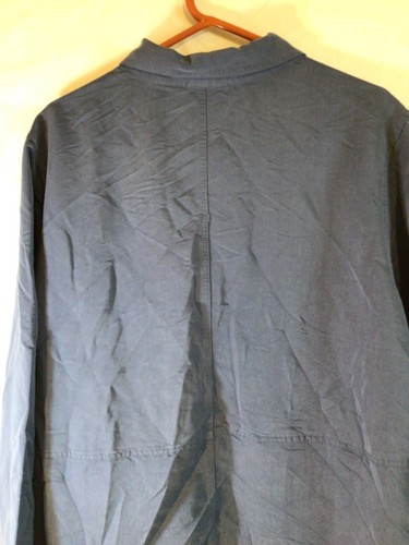 white stag womens jacket blue size XL front pockets casual errands outdoor cozy - Picture 6 of 10