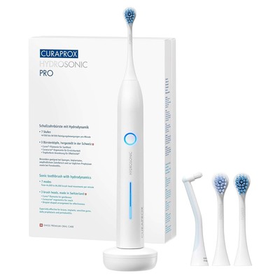 Gentle Sonic Electric Toothbrush - Professional Cleaning with Travel Case