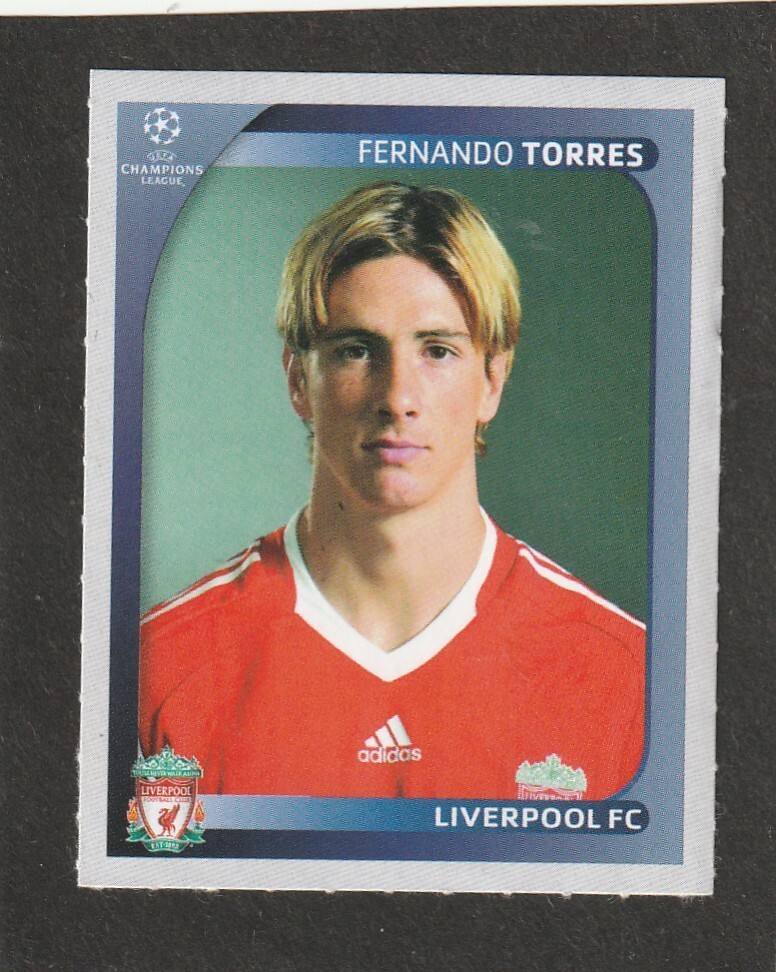 PANINI Champions League 2008/2009- #348- Fernando Torres