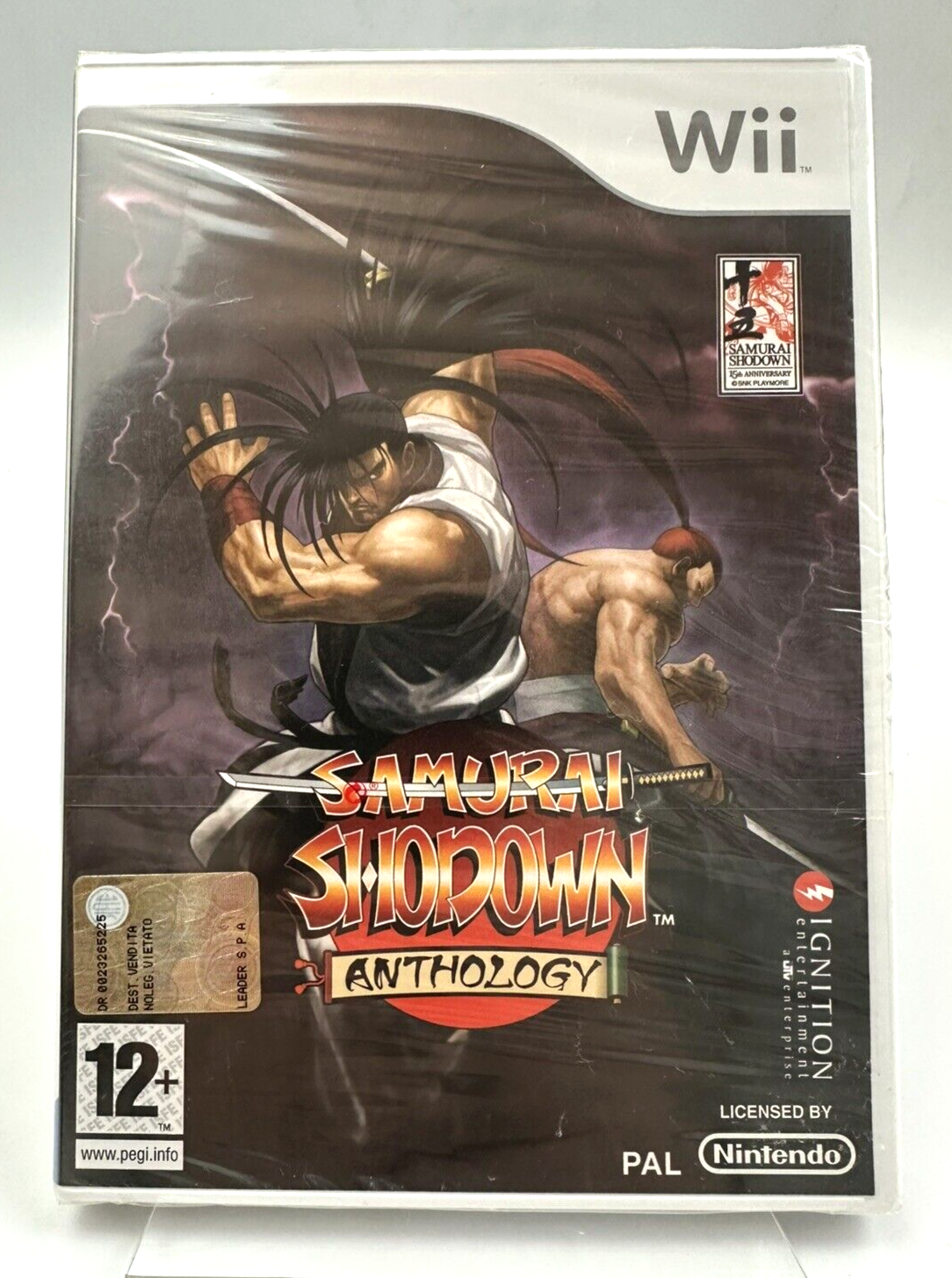 Nintendo Wii Samurai Showdown Anthology (2009), New Factory Sealed - Italian
