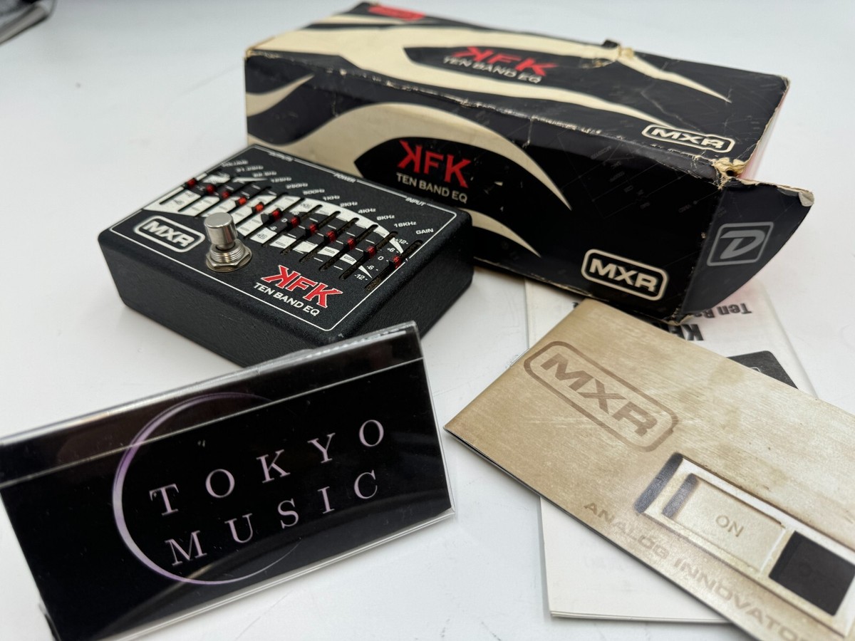 美品 MXR KFK-1 EQ
KFK-1 MXR KFK-1 Kerry King 10 Band EQ - Macdaddy Music