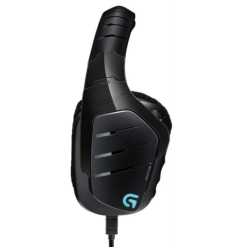 Logitech G633 Artemis Spectrum RGB 7.1 Surround Sound Gaming Wired Headset - Image 4 of 4