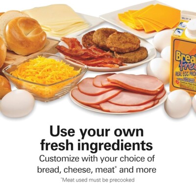 Hamilton beach dual breakfast sandwich maker