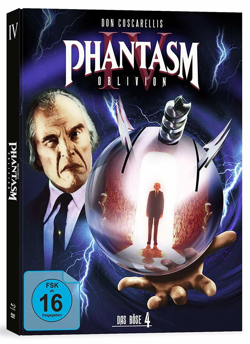Mediabook Phantasm IV - The Evil 4 Angus Scrimm Cover B Blu
