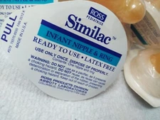 ROSS PEDIATRICS SIMILAC INFANT NIPPLE & RING READY TO USE LATEX FREE (10PK) USA