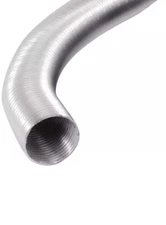 Empi 3498 Silver Carb Preheater Hose 1-1/2" x 36" / Vw Air-cooled Engines