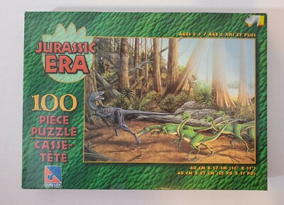 Sure-Lox - Jurassic Era 100 Piece Puzzle - Velicoraptor Raptor - NIB - Ages 6+ 