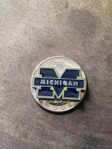 Michigan Wolverines Team slide Charms - 第 1/2 張圖片