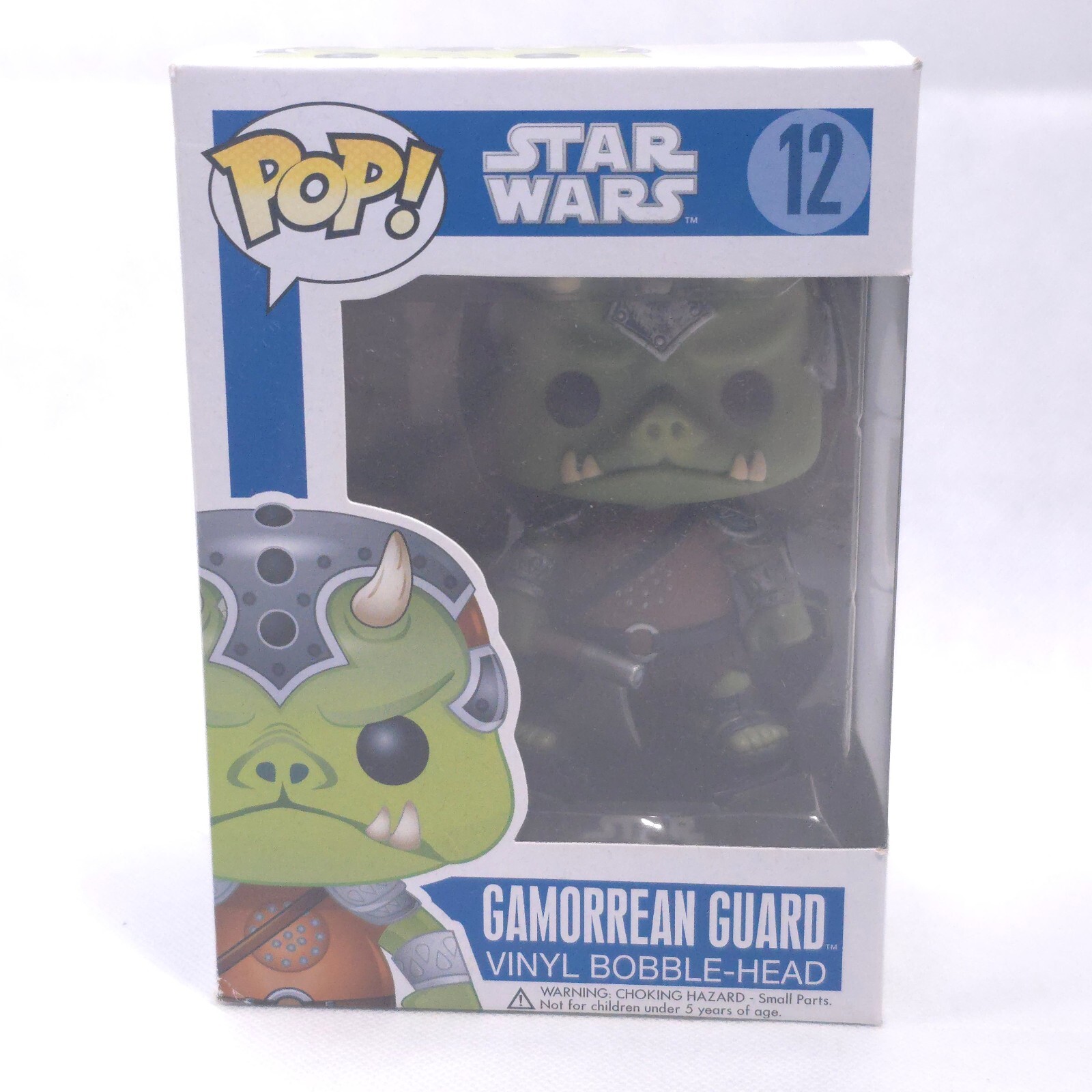 Vintage Funko Pop! Vinyl Star Wars Gamorrean Guard #12 Original Blue Box Variant