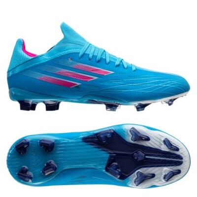 adidas X Speedflow .1 FG Sapphire Blue/Pink/White Kids 1.5 EU 33 Messi Cleat