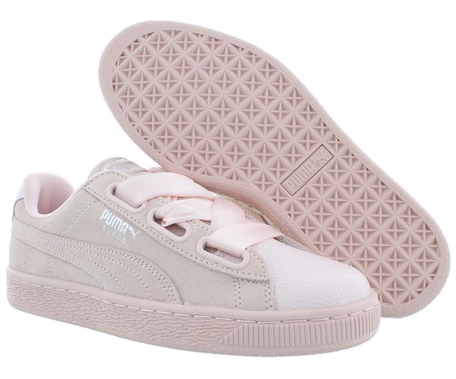 puma suede heart bubble