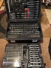 Professional 301 Piece Mechanic's Tool Set Kit Shop SAE and Metric Garage Repair