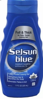 Selsum Blue Dandruff Shampoo 11oz 41167613207 Ebay