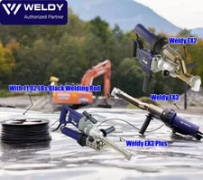 WELDY 230V 3000W Booster EX2 EX3 Plastic Hand Extruder Machine + Welding Rod US